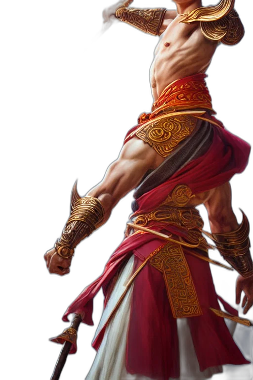 sword, weapon, staff, dragon, fantasy art, concept art, photorealistic, 3d render transparent PNG cut-out