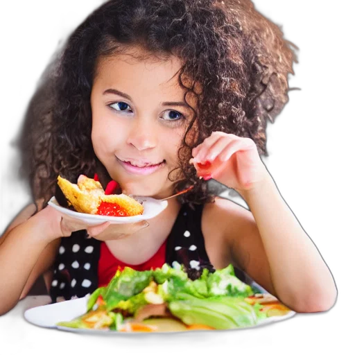 food, photorealistic, photography, girl transparent PNG cut-out