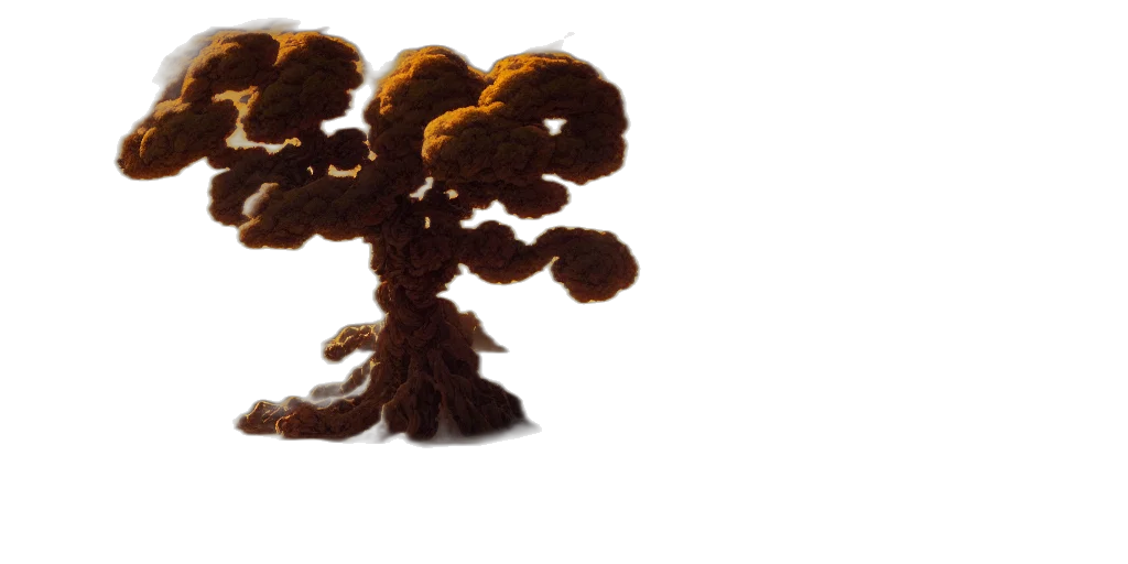 tree, hair, crown, creature transparent PNG cut-out