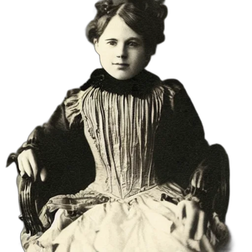 dress, face, staff, jewelry transparent PNG cut-out