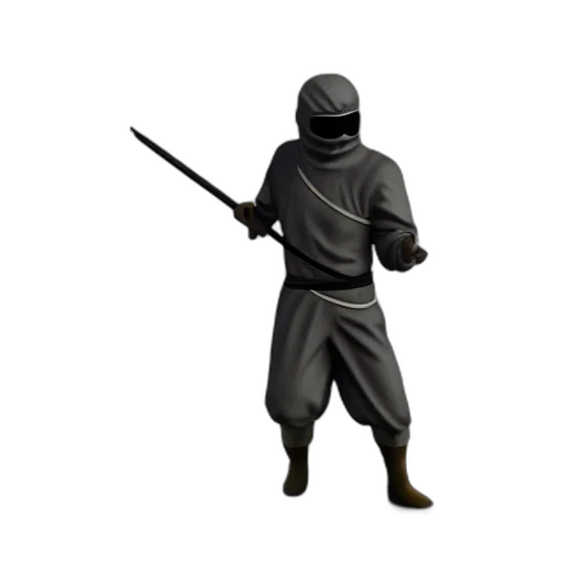 staff, weapon, sword, concept art, 3d render, fantasy art, pixel art, dark transparent PNG cut-out