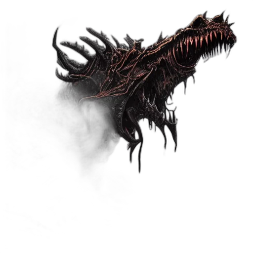 dragon, creature, animal, mask transparent PNG cut-out
