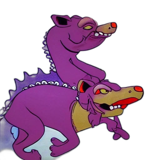 dragon, creature, animal, concept art, cartoon, vaporwave, 3d render, super transparent PNG cut-out