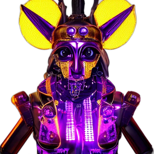 robot, mask, animal, staff transparent PNG cut-out