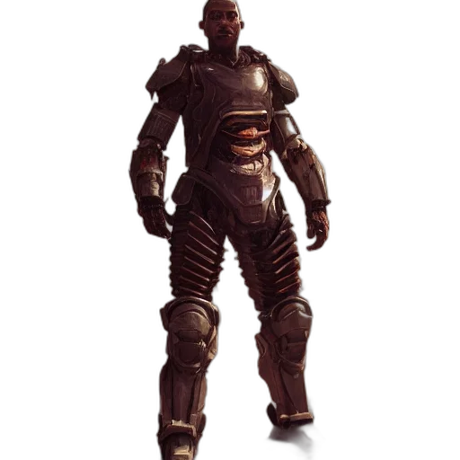 robot, staff, creature, weapon, concept art, 3d render, fantasy art, comic book art transparent PNG cut-out