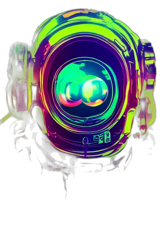 robot, mask, face, weapon transparent PNG cut-out