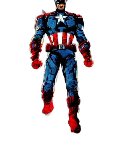 comic book art, concept art, cartoon, pixel art transparent PNG cut-out