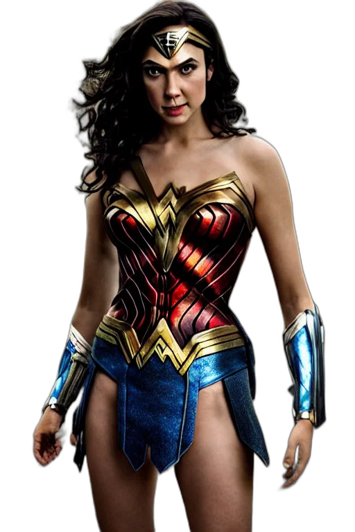 comic book art, concept art, wonder, woman transparent PNG cut-out
