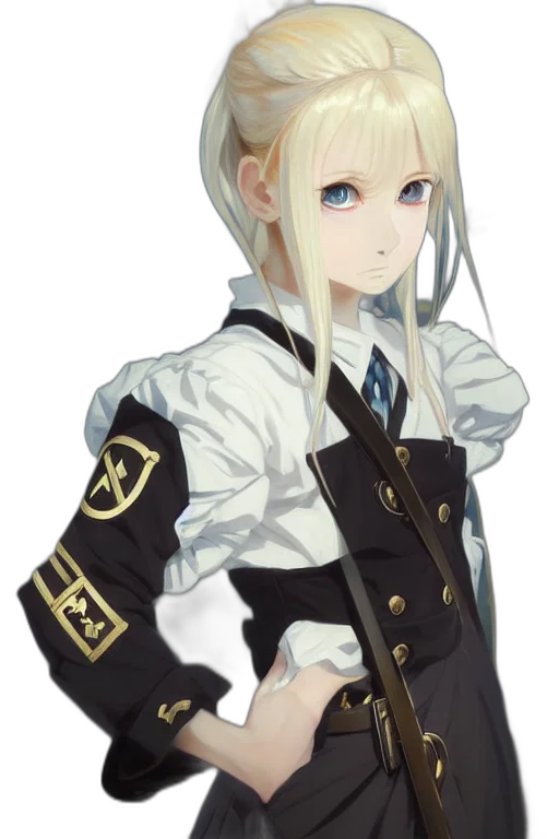 staff, jacket, dress, crown transparent PNG cut-out