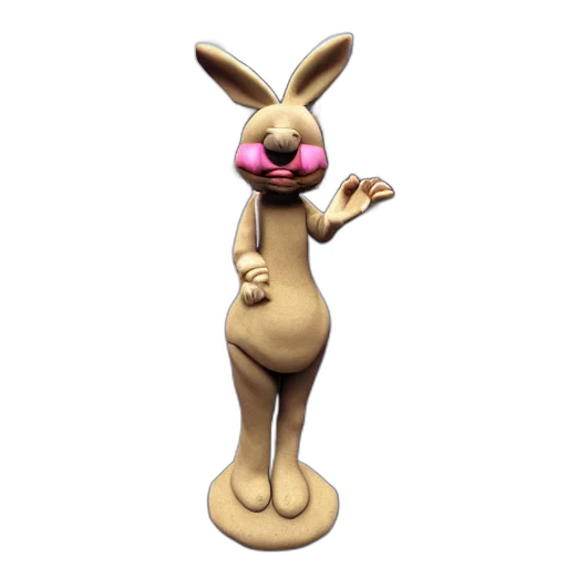 animal, creature, staff, 3d render transparent PNG cut-out
