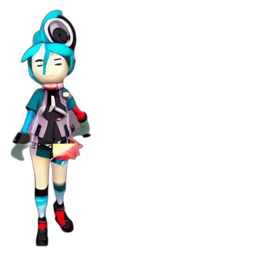 staff, robot, creature, dress, 3d render, concept art, pixel art, anime transparent PNG cut-out