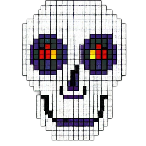 robot, face, mask, jacket, pixel art, cyberpunk, 3d render, vaporwave transparent PNG cut-out