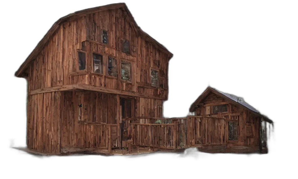building, concept art, 3d render, photorealistic transparent PNG cut-out