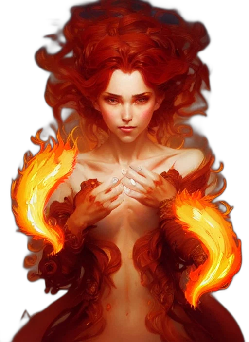 dragon, dress, fantasy art, concept art transparent PNG cut-out