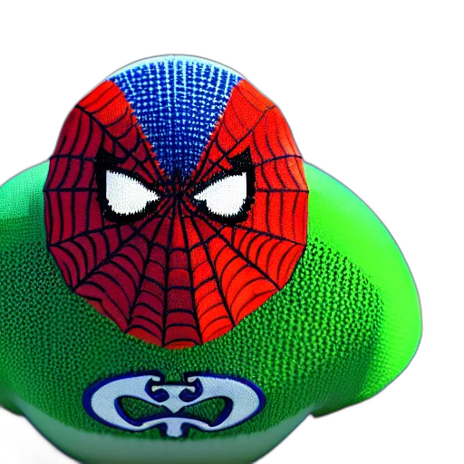 mask, hat, 3d render, closeup, photorealistic, photograph, colorful, knitted transparent PNG cut-out