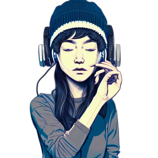 face, pixel art, cartoon, concept art, photorealistic, neon lights, blue, monochrome transparent PNG cut-out