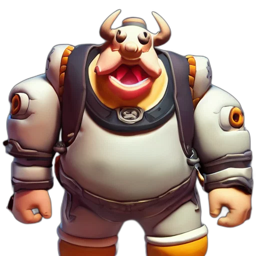 staff, animal, face, robot transparent PNG cut-out