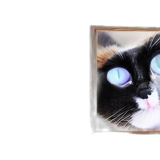 animal, face, jewelry, creature, photorealistic, 3d render, vaporwave, oil painting transparent PNG cut-out
