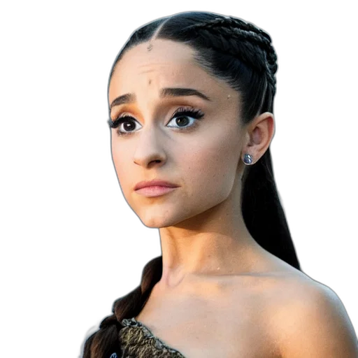 hair, face, crown, dress transparent PNG cut-out