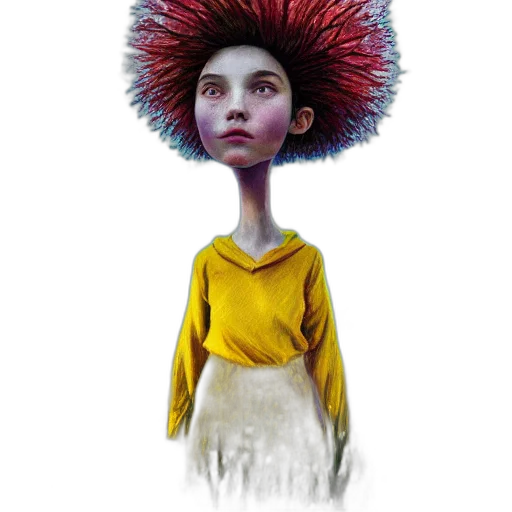 hat, hair, creature, crown transparent PNG cut-out