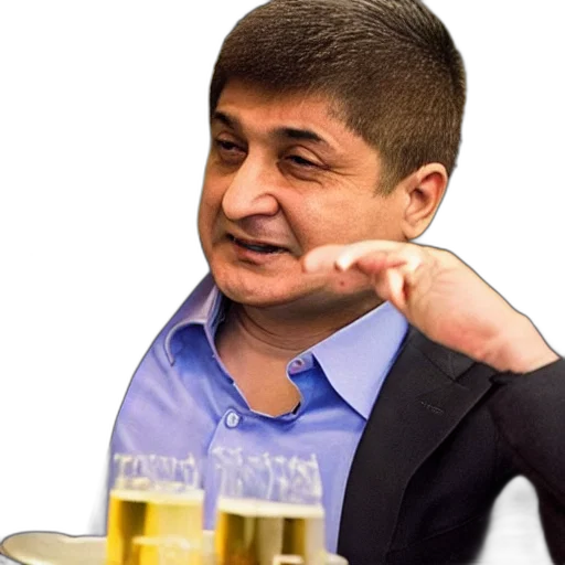face, akhmetov, daniyal, drinking transparent PNG cut-out