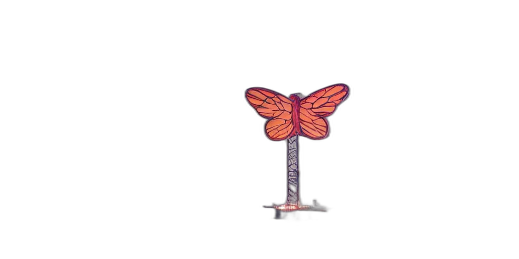 flower, staff, umbrella, weapon transparent PNG cut-out