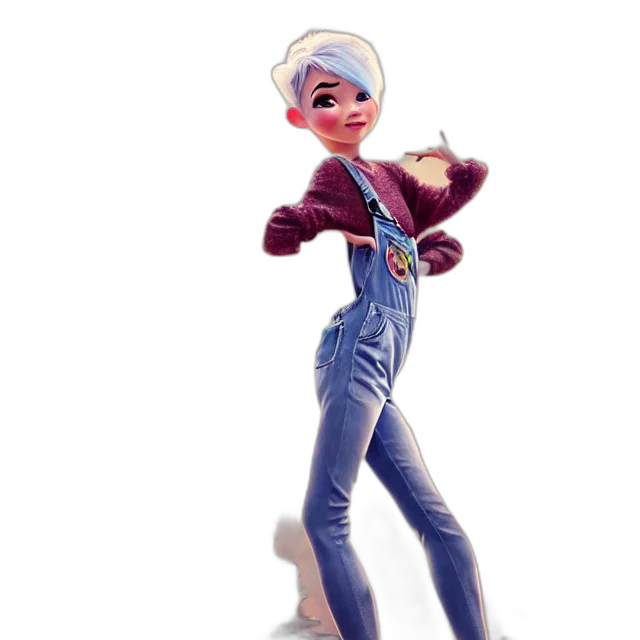 jacket, staff, robot, weapon, concept art, 3d render, cartoon, comic book art transparent PNG cut-out