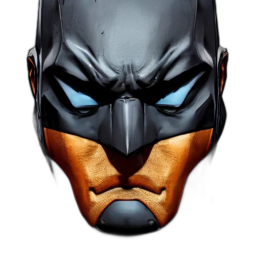 mask, face, comic book art, concept art, 3d render, photorealistic, well, designed transparent PNG cut-out