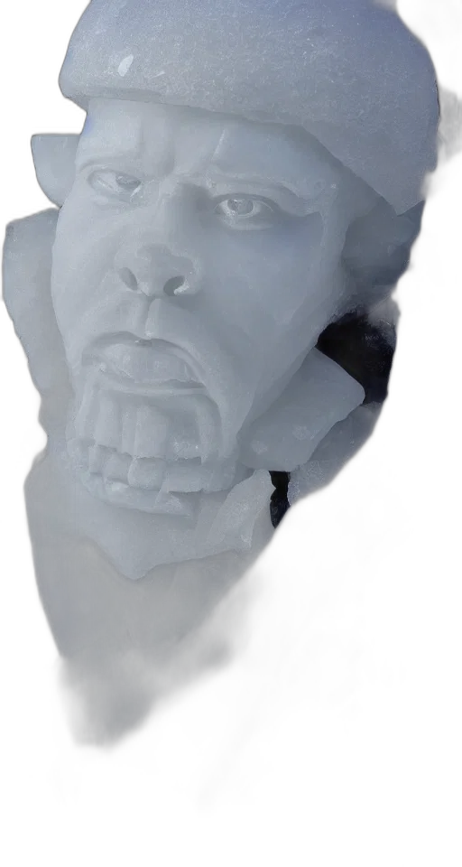 mask, face, crown, creature, 3d render, photorealistic, concept art, fantasy art transparent PNG cut-out