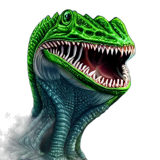 creature, dragon, animal, face transparent PNG cut-out