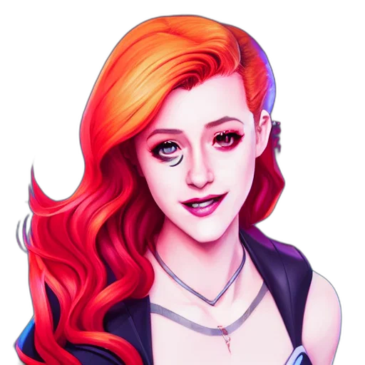 face, fantasy art, cartoon, concept art transparent PNG cut-out