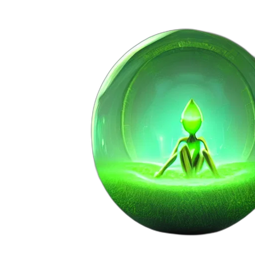 3d render, concept art, fantasy art, outer space transparent PNG cut-out