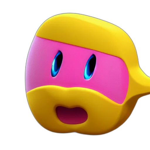 mask, face, hat, animal, 3d render, vaporwave, concept art, photorealistic transparent PNG cut-out