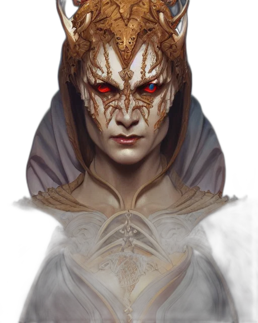 mask, face, creature, dragon transparent PNG cut-out