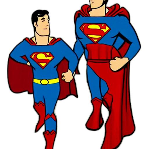comic book art, cartoon, concept art, superman, goes, goldfinger, concert transparent PNG cut-out