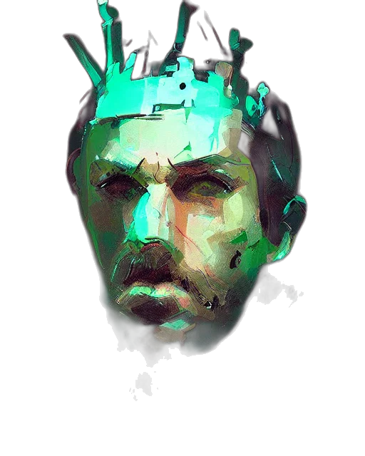 mask, face, crown, robot transparent PNG cut-out