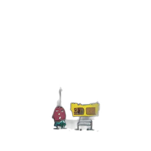 robot, furniture, staff, food, pixel art, concept art, 3d render, cartoon transparent PNG cut-out