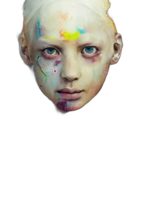 mask, face, creature, jewelry transparent PNG cut-out