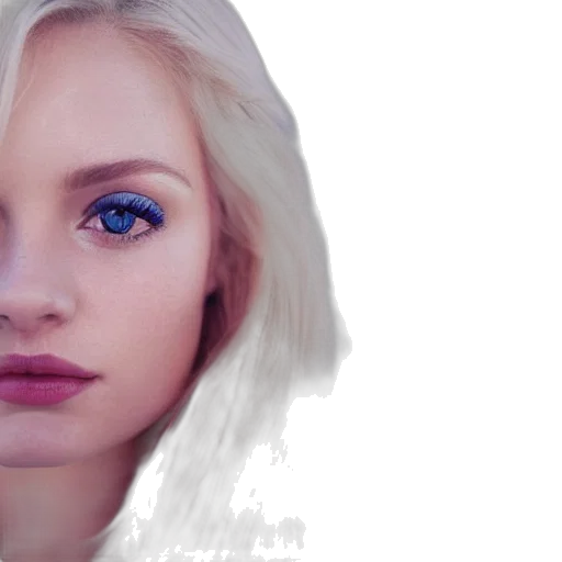 face, robot, photorealistic, fantasy art transparent PNG cut-out