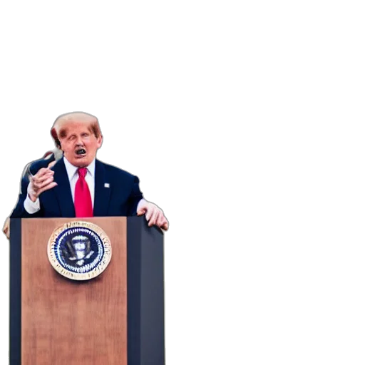 beagle, giving, presidential, speech, crowd transparent PNG cut-out
