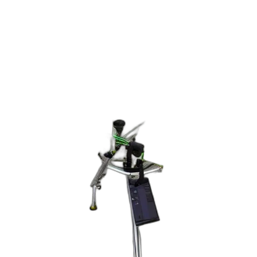 staff, sword, robot, weapon, 3d render, concept art, fantasy art, pixel art transparent PNG cut-out