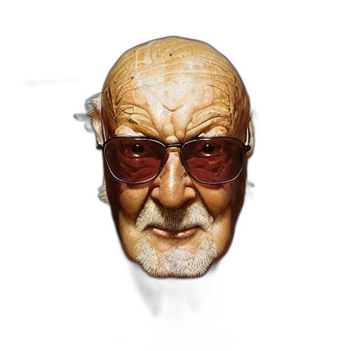 face, mask, jacket, staff transparent PNG cut-out