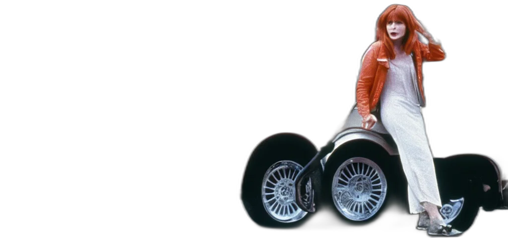 car, robot, weapon, 3d render transparent PNG cut-out