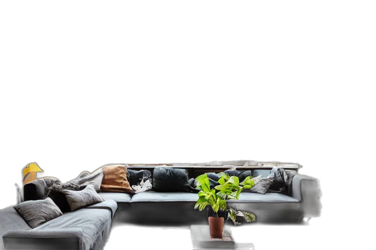 furniture, 3d render, photorealistic, concept art transparent PNG cut-out
