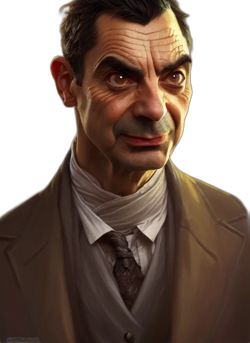 face, staff, animal, concept art transparent PNG cut-out