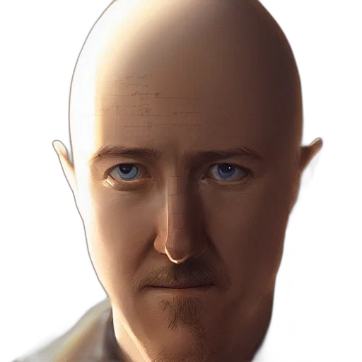 face, mask, staff, robot, photorealistic, concept art, comic book art, cartoon transparent PNG cut-out