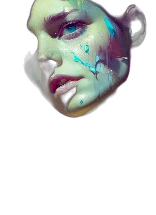mask, face, creature, crown transparent PNG cut-out
