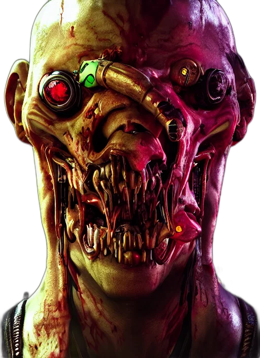 robot, face, mask, creature transparent PNG cut-out