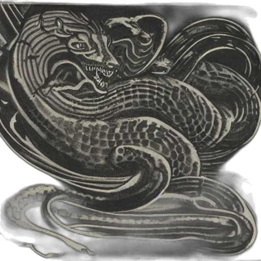 dragon, mask, animal, creature transparent PNG cut-out