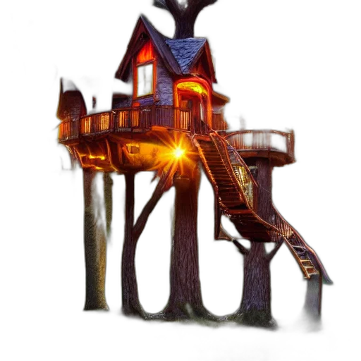 furniture, building, concept art, 3d render transparent PNG cut-out
